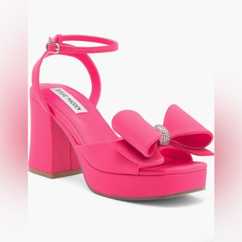 Aerin Bow Platform Sandal Steve Madden